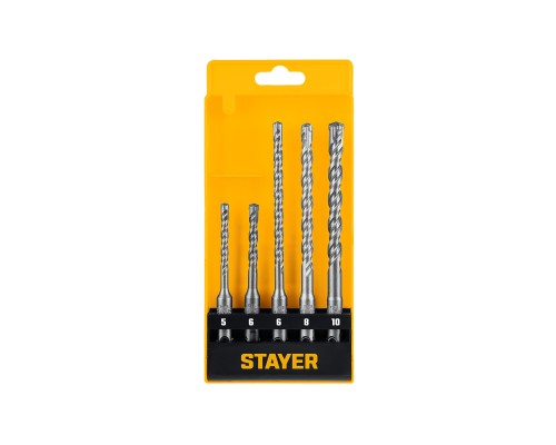 Набор буров SDS-plus HERCULES-4Х 5 шт. STAYER 29290-H5