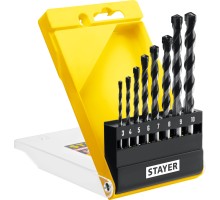 Набор сверл по бетону Hercules 8 шт: d 3-4-5-6-7-8-9-10 мм STAYER 2915-H8_z02