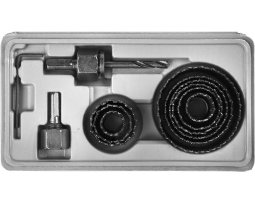 Набор кольцевых коронок по дереву Maxcut, 9 шт, 19-64 мм STAYER 29600-H11