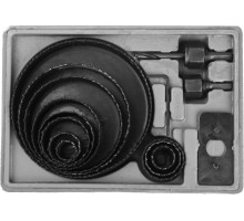 Набор кольцевых коронок по дереву Maxcut, 12 шт, 19-127 мм STAYER 29600-H15