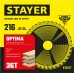 Пильный диск по дереву Optima, 216x32/30 мм, 36Т, оптимальный рез STAYER 3681-216-32-36_z01