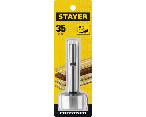 Cверло Форстнера по дереву Forstner, 35 мм, ДСП STAYER 29985-35_z01