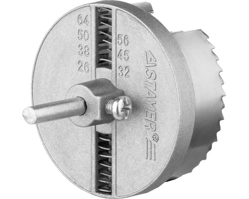 Наборная кольцевая пила по дереву 7 шт, (26-32-38-45-50-56-64x23 мм) STAYER 2956-1