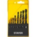 Набор спиральных сверл по дереву M-type, 8 шт: 3-4-5-6-7-8-9-10 мм STAYER 2942-H8_z02