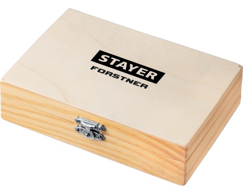Набор сверл Форстнера по дереву/ДСП Forstner, 5 шт: 15-20-25-30-35 мм STAYER 29985-H5_z01