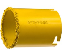 Кольцевая коронка 53 мм, L 55 мм, карбид вольфрама STAYER 33345-53