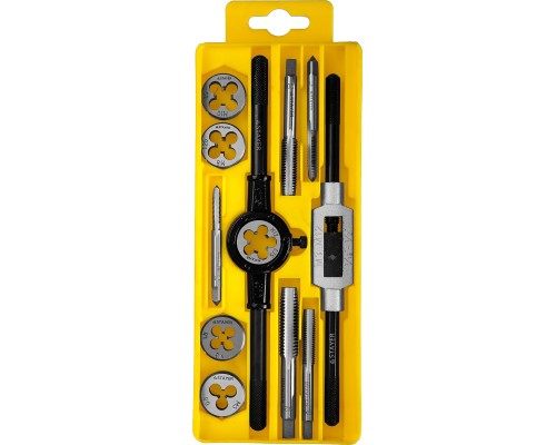 Набор метчиков и плашек MaXCut, 12 предмета STAYER 28012-H12_z01