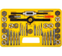 Набор метчиков и плашек MaXCut, 40 предметов, инструментальная сталь STAYER 2805-H40_z01