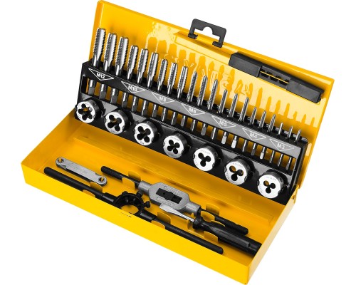 Набор комплектных метчиков и плашек MaXCut, 32 предмета, легированная сталь STAYER 28014-H32