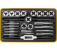 Набор метчиков и плашек MaXCut, 24 предмета, легированная сталь STAYER 28020-H24