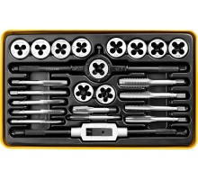 Набор метчиков и плашек MaXCut, 24 предмета, легированная сталь STAYER 28020-H24