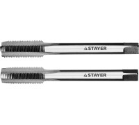 Комплект метчиков M10x1.0 2 шт STAYER 28025-10-1.0-H2