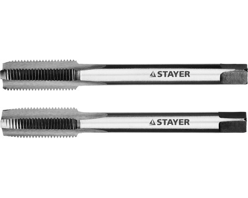 Комплект метчиков M10x1.0 2 шт STAYER 28025-10-1.0-H2