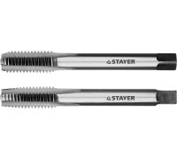 Комплект метчиков M10x1.5, 2 шт STAYER 28025-10-1.5-H2