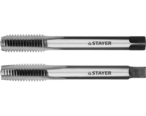 Комплект метчиков M10x1.5, 2 шт STAYER 28025-10-1.5-H2