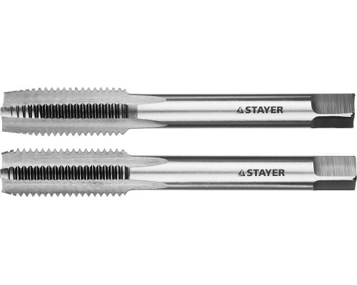 Комплект метчиков M12x1.75, 2 шт STAYER 28025-12-1.75-H2