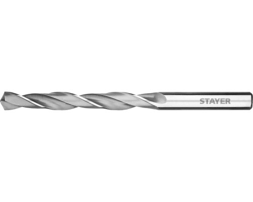 Сверло по металлу HSS-R, 10.5x133 мм, быстрорежущая сталь P6M5 STAYER 29602-10.5