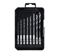 Набор сверл по металлу для винтовертов и шуруповертов IMPACT READY НЕХ-1/4", 8 шт STAYER 29603-H8