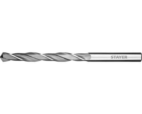 Сверло по металлу HSS-R, 6.0x93 мм, быстрорежущая сталь P6M5 STAYER 29602-6