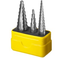 Набор ступенчатых сверл 3 шт, 3-20 мм, сталь HSS STAYER 29660-3-20-H3