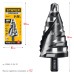 Сверло ступенчатое Pro-Max 9-36мм, 10 ступеней, винтовая спираль STAYER 29661-9-36-10