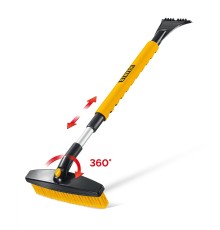 Телескопическая щетка от снега со скребком автомобильная 775-1000 мм STAYER 61046