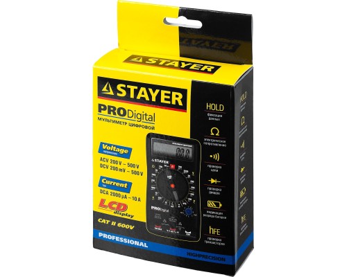 Цифровой мультиметр PRODigital STAYER 45310