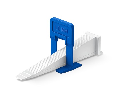 Система выравнивания плитки "ворота" СВП TileFix, комплект: 1,0 мм, зажим +клин, 50 +50 шт STAYER 33841-H50