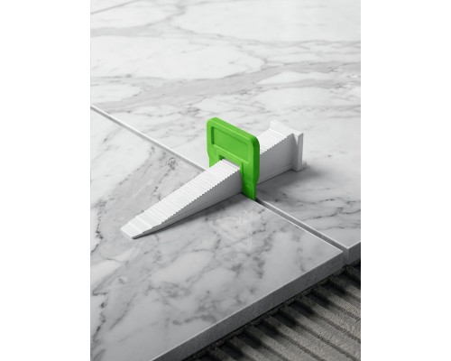 Система выравнивания плитки "ворота" СВП TileFix, клин 100 шт STAYER 33848-100