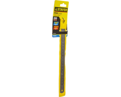 Нержавеющая линейка длина 0.2 м STAYER 3427-020_z01