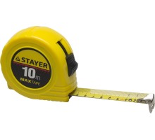 Рулетка Standard 10 мx25 мм STAYER 34014-10-25