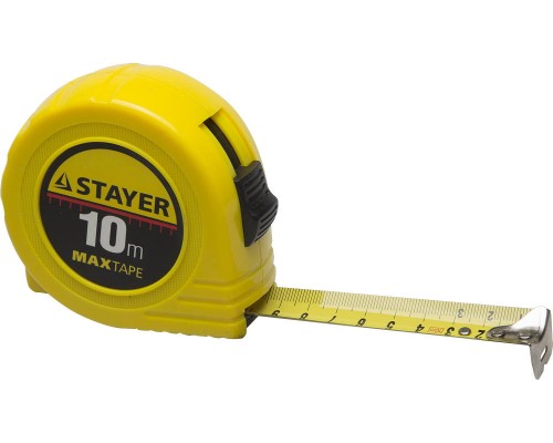 Рулетка Standard 10 мx25 мм STAYER 34014-10-25