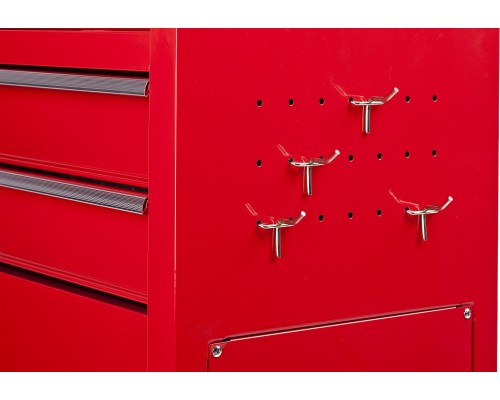 Инструментальная тележка с 2 полками + ящик с 7 полками 616x330x742 мм, комбо STAYER 38909-K