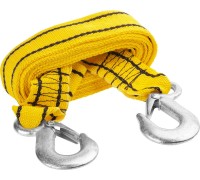 Буксировочный трос 2 крюка, 4 м, сумка, 2.5 т STAYER 61207-2.5