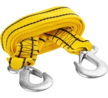 Буксировочный трос 2 крюка, 4 м, сумка, 2.5 т STAYER 61207-2.5