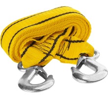 Буксировочный трос 2 крюка, 4 м, сумка, 5 т STAYER 61207-5.0