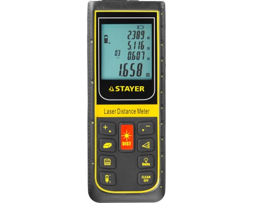 Лазерный дальномер 100 м STAYER 34959