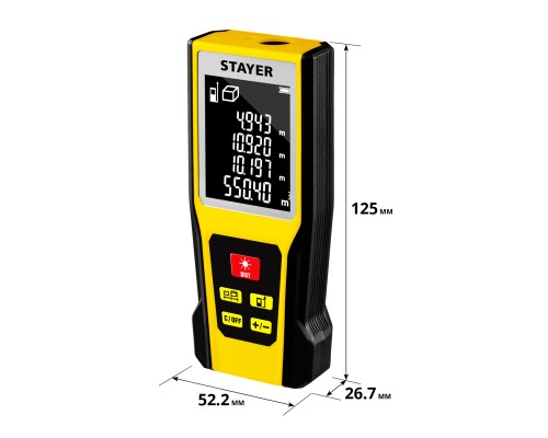 Лазерный дальномер 60 м STAYER 34957_z01