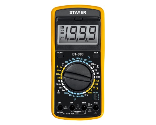 Цифровой мультиметр DT-300 STAYER 45321