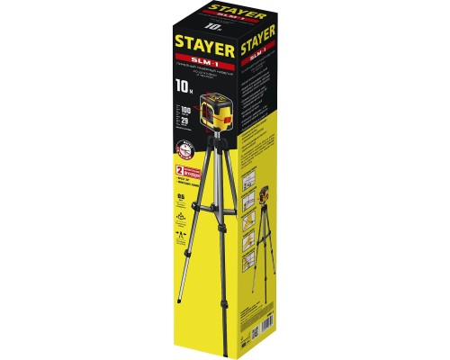 Лазерный нивелир 10 м STAYER 34961-1