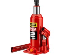 Бутылочный гидравлический домкрат RED FORCE, 2 т, 181-345 мм STAYER 43160-2_z01