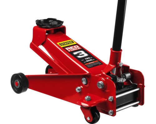 Подкатной домкрат с высоким подъемом для СТО F-30 RED FORCE, 3 т, 130-350 мм STAYER 43150-3