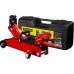 Подкатной домкрат для легковых а/м R-22 RED FORCE, в кейсе, 2 т, 125-320 мм STAYER 43152-2-K