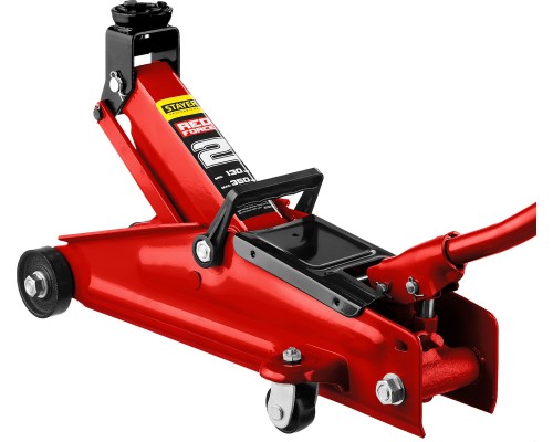 Подкатной домкрат для легковых а/м R-28 RED FORCE, 2 т, 130-350 мм STAYER 43153-2
