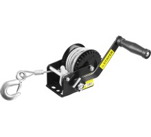 Ручная барабанная тросовая лебедка MAXPull, 0.5 т, 8 м STAYER 43112-0.5