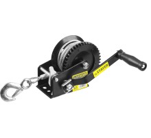 Ручная барабанная тросовая лебедка MAXPull, 0.7 т, 8 м STAYER 43112-0.7
