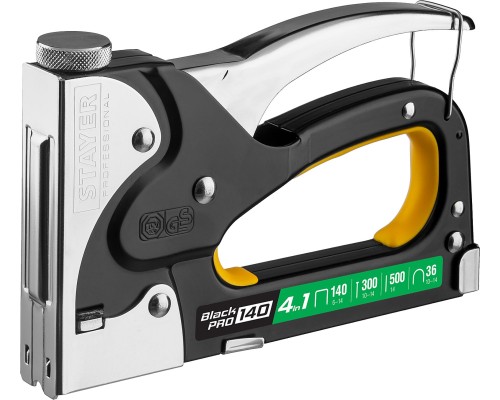 Стальной мощный степлер HERCULES-140, тип 140 (G/11/57) 20GA (6-14 мм)/36/300/500 STAYER 31510_z01