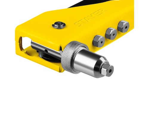 Переставной заклепочник MS-180, 90-180°, 2.4-4.8 мм, 260 мм STAYER 3107_z01