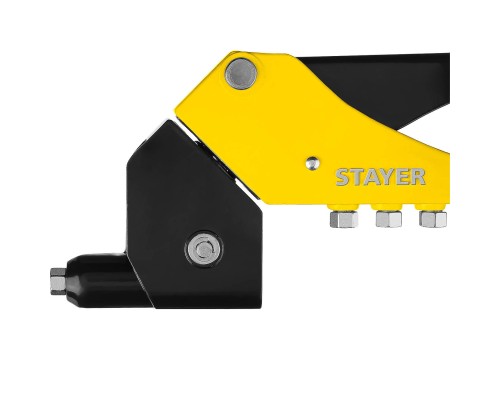 Поворотный заклепочник MS-360, 0-360°, 2.4-4.8 мм, 280 мм STAYER 3110_z01