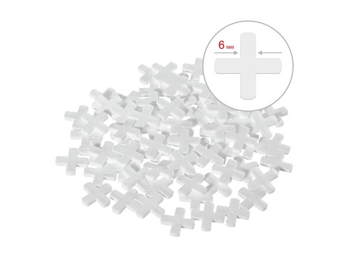 Крестики для плитки 6 мм, 75 шт STAYER 3380-6